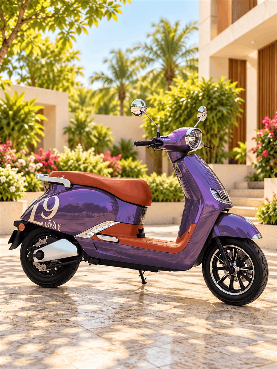 EVEY L9 electric scooter front view